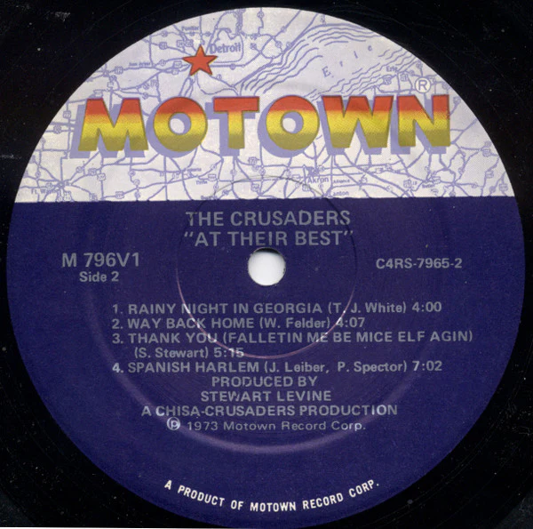 The Crusaders: At Their Best 12" - Image 3