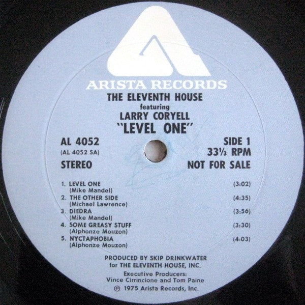 The Eleventh House Featuring Larry Coryell: Level One 12" - Image 3