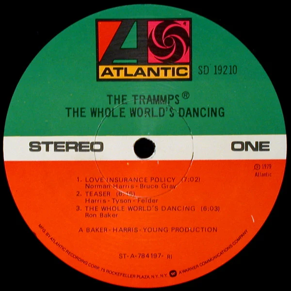 The Trammps: The Whole World's Dancing 12" - Image 3