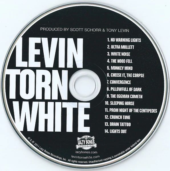 Tony Levin / David Torn / Alan White: Levin Torn White CD - Image 3