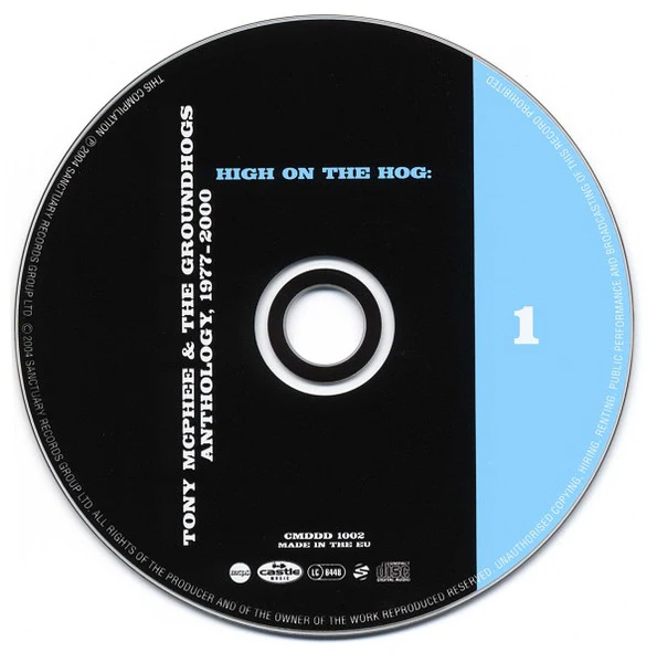 Tony McPhee & the Groundhogs: High On The Hog 2xCD - Image 3