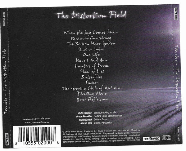 Trouble: The Distortion Field CD - Image 2