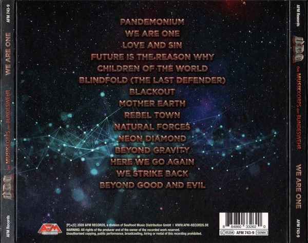 U.D.O.: We Are One CD - Image 2