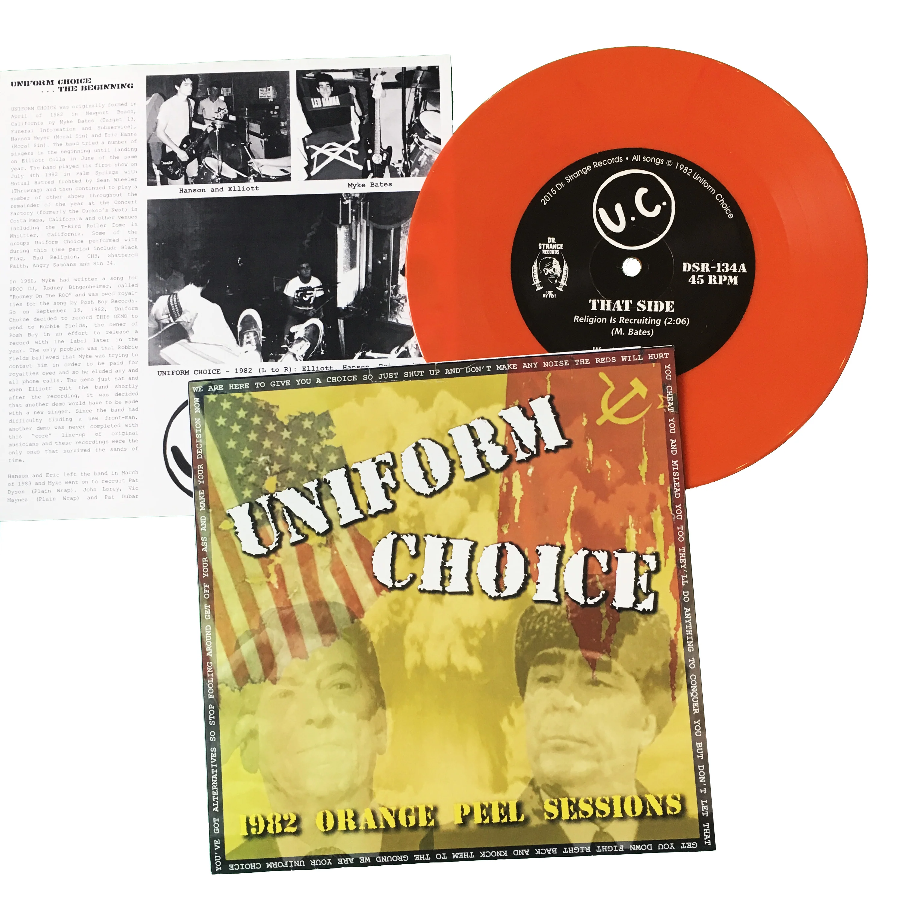 Uniform Choice: Orange Peel Sessions 7"