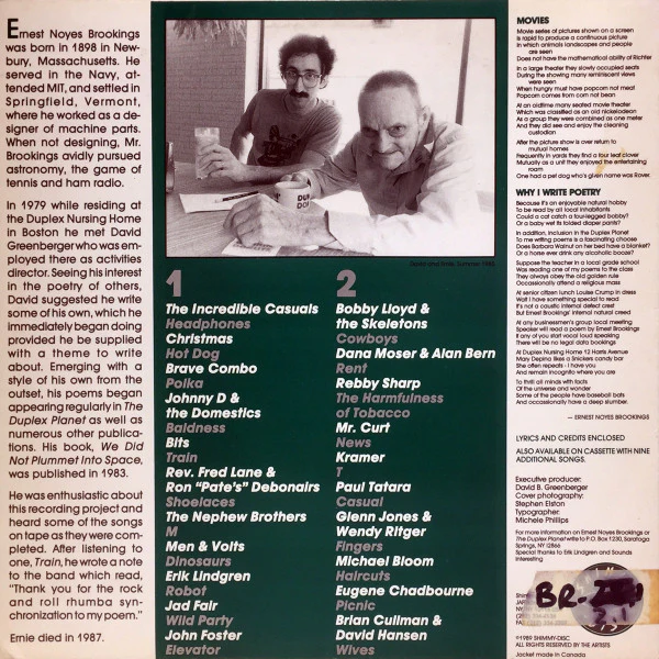 Various: Lyrics By Ernest Noyes Brookings 12" - Image 2