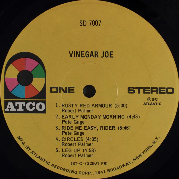 Vinegar Joe: s/t 12" - Image 3