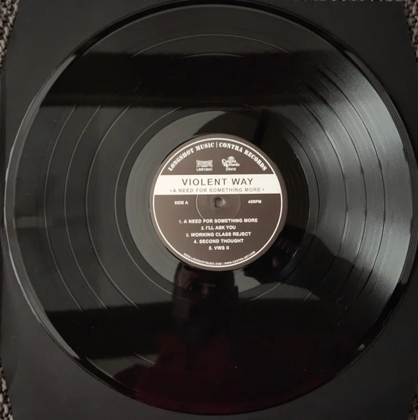 Violent Way: A Need For Something More 12" - Image 3