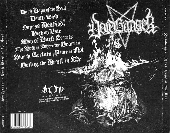 Voidhanger: Dark Days Of The Soul CD - Image 2