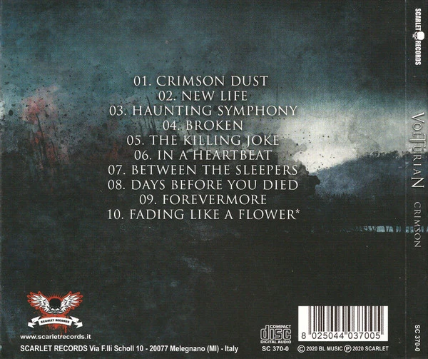 Volturian: Crimson CD - Image 2