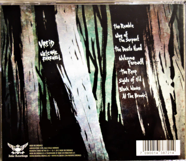Vreid: Welcome Farewell CD - Image 2
