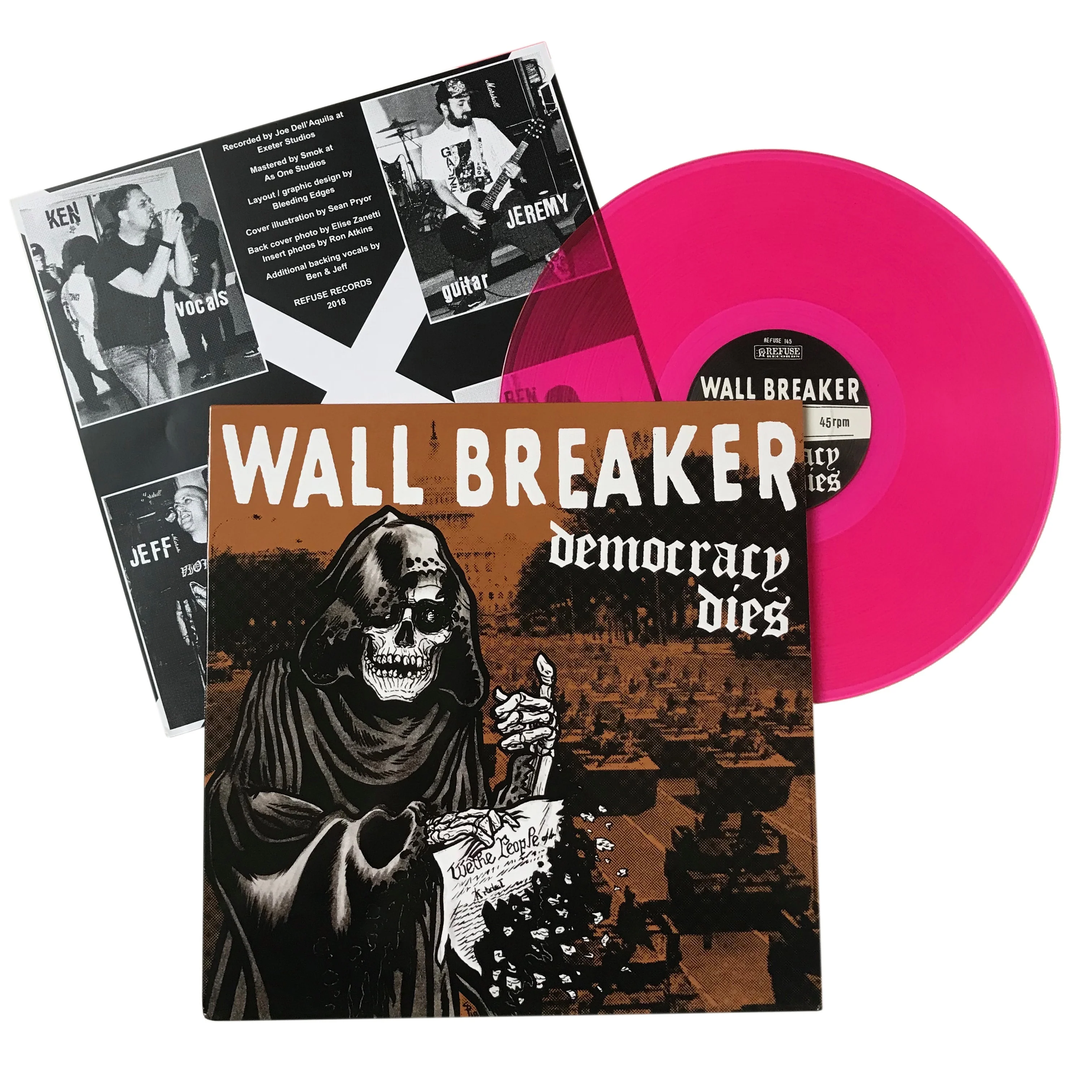 Wallbreaker: Democracy Dies 12" (new)