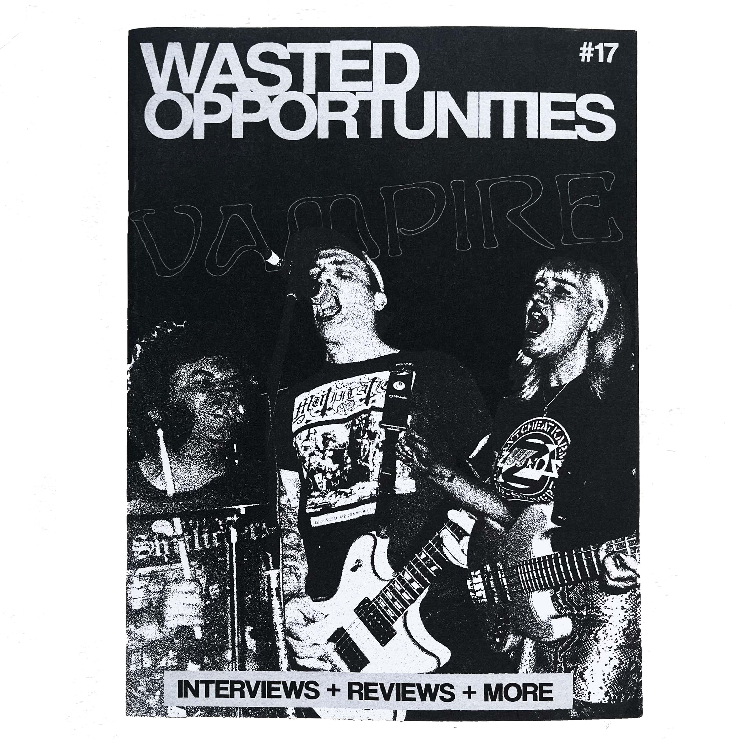 Wasted Opportunities #17 zine