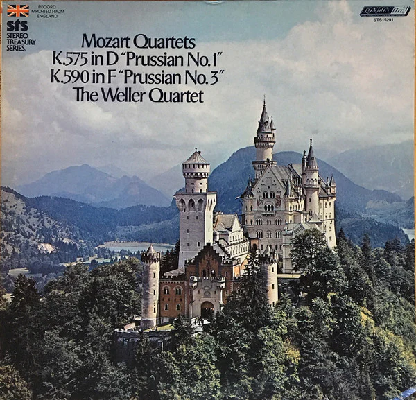 Wolfgang Amadeus Mozart, Weller-Quartett: Quartets K.575 In D "Prussian No.1" / K.590 In F "Prussian No. 3" 12" - Image 3