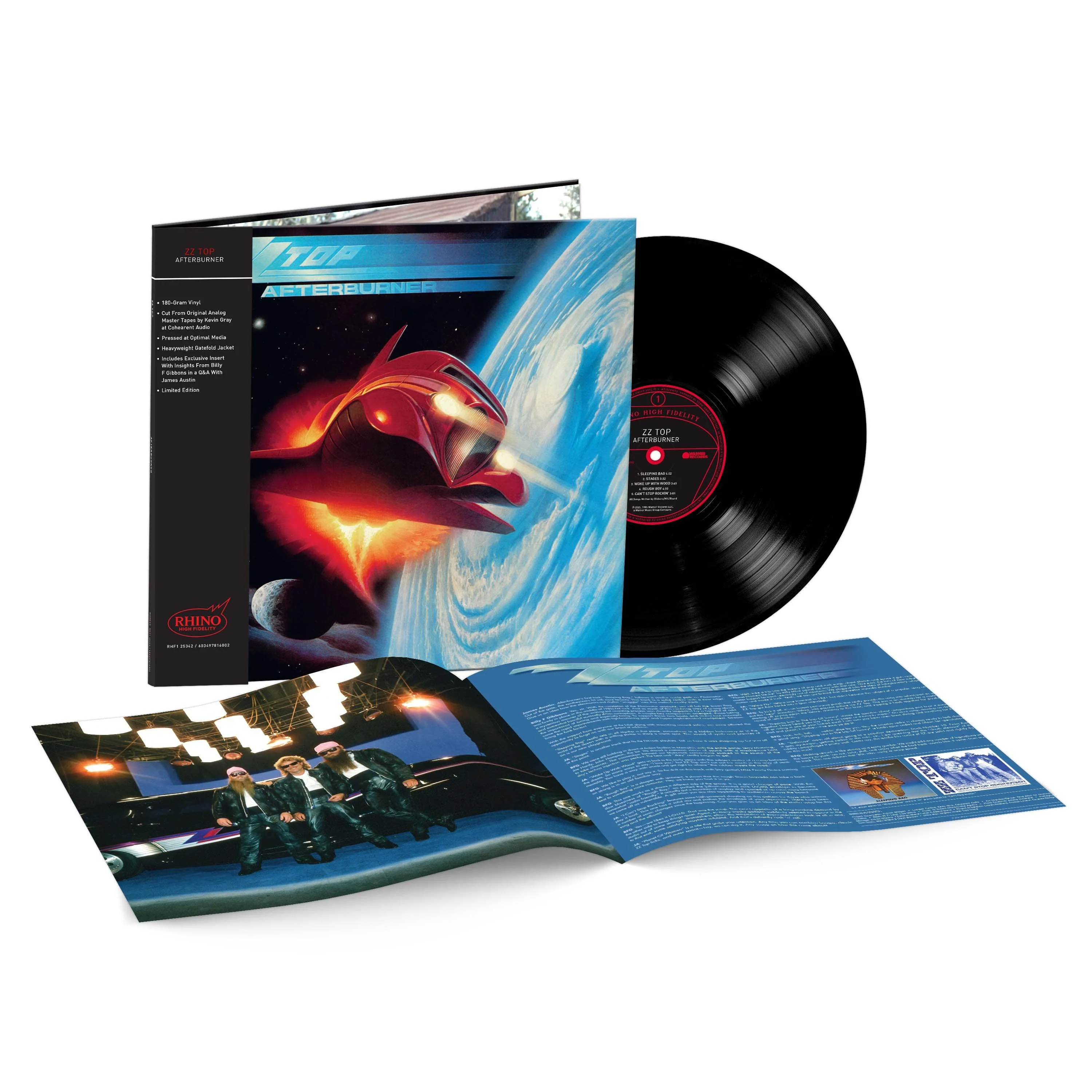 ZZ Top: Afterburner 12" (RKTBR25)